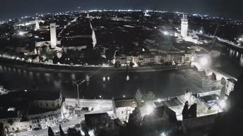 Archiv Foto Webcam Castel San Pietro - Blick auf Verona