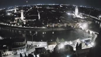 Archiv Foto Webcam Castel San Pietro - Blick auf Verona