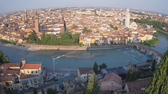 Archived image Webcam Castel San Pietro - View of Verona