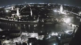 Archiv Foto Webcam Castel San Pietro - Blick auf Verona