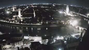 Archiv Foto Webcam Castel San Pietro - Blick auf Verona