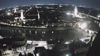 Archived image Webcam Castel San Pietro - View of Verona