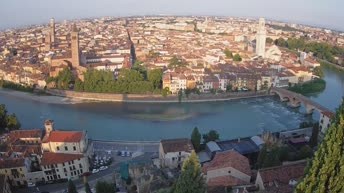Archived image Webcam Castel San Pietro - View of Verona