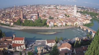 Archived image Webcam Castel San Pietro - View of Verona