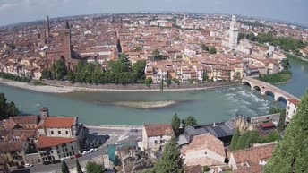 Archived image Webcam Castel San Pietro - View of Verona
