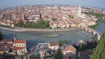 Archived image Webcam Castel San Pietro - View of Verona
