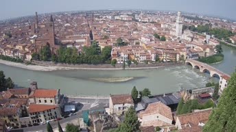 Archived image Webcam Castel San Pietro - View of Verona