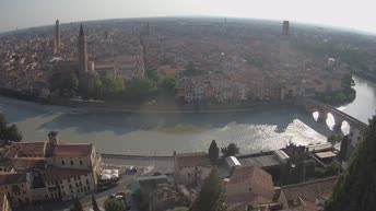 Archived image Webcam Castel San Pietro - View of Verona