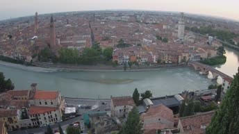 Archived image Webcam Castel San Pietro - View of Verona