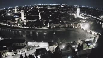 Archiv Foto Webcam Castel San Pietro - Blick auf Verona