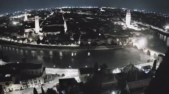 Archiv Foto Webcam Castel San Pietro - Blick auf Verona