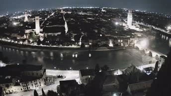 Archiv Foto Webcam Castel San Pietro - Blick auf Verona