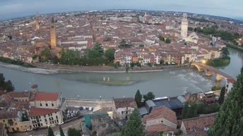 Archived image Webcam Castel San Pietro - View of Verona
