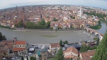 Archived image Webcam Castel San Pietro - View of Verona