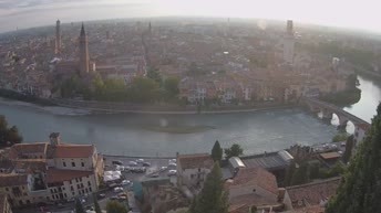 Archiv Foto Webcam Castel San Pietro - Blick auf Verona