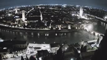 Archiv Foto Webcam Castel San Pietro - Blick auf Verona