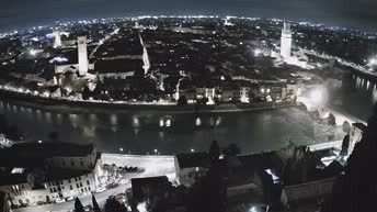 Archiv Foto Webcam Castel San Pietro - Blick auf Verona
