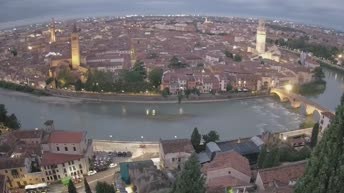 Archived image Webcam Castel San Pietro - View of Verona