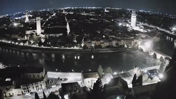Archiv Foto Webcam Castel San Pietro - Blick auf Verona