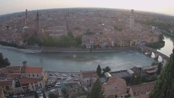 Archiv Foto Webcam Castel San Pietro - Blick auf Verona