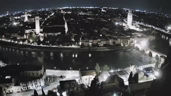 Archiv Foto Webcam Castel San Pietro - Blick auf Verona