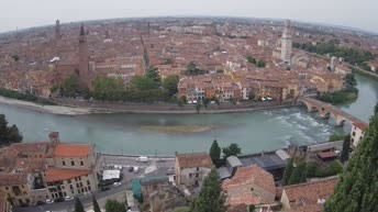 Archiv Foto Webcam Castel San Pietro - Blick auf Verona