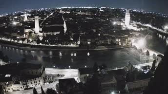 Archiv Foto Webcam Castel San Pietro - Blick auf Verona