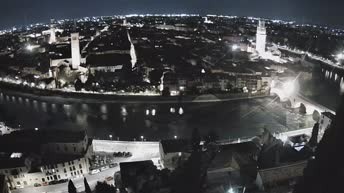 Archiv Foto Webcam Castel San Pietro - Blick auf Verona
