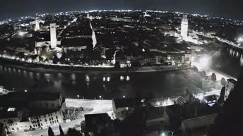 Archiv Foto Webcam Castel San Pietro - Blick auf Verona