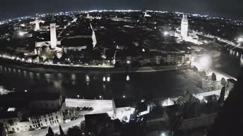 Archiv Foto Webcam Castel San Pietro - Blick auf Verona