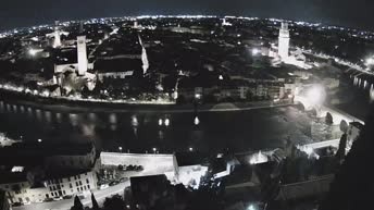 Archiv Foto Webcam Castel San Pietro - Blick auf Verona