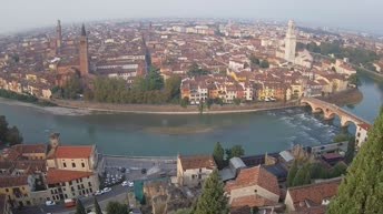 Archived image Webcam Castel San Pietro - View of Verona