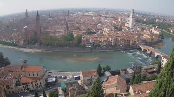 Archived image Webcam Castel San Pietro - View of Verona