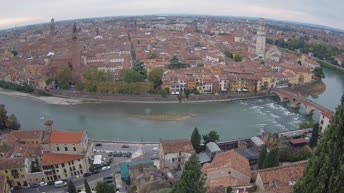 Archived image Webcam Castel San Pietro - View of Verona