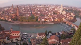 Archived image Webcam Castel San Pietro - View of Verona