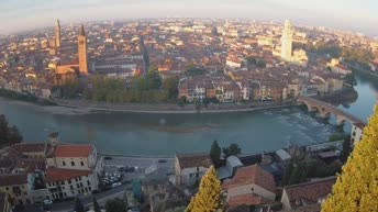Archived image Webcam Castel San Pietro - View of Verona