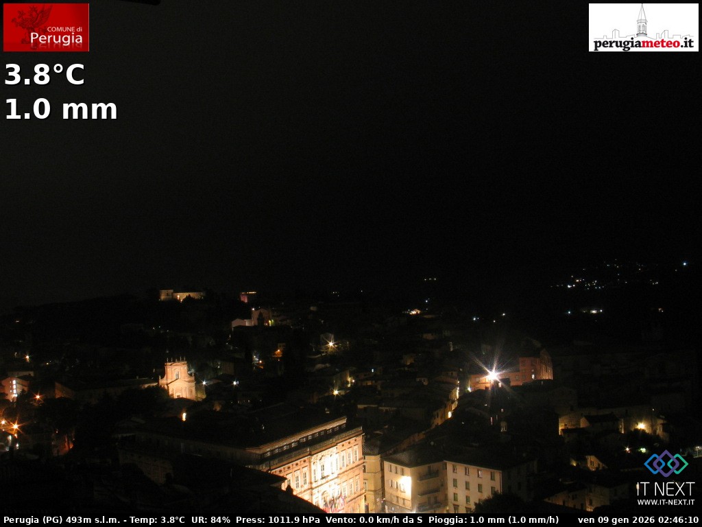 Archiv Foto Webcam Perugia - Umbrien