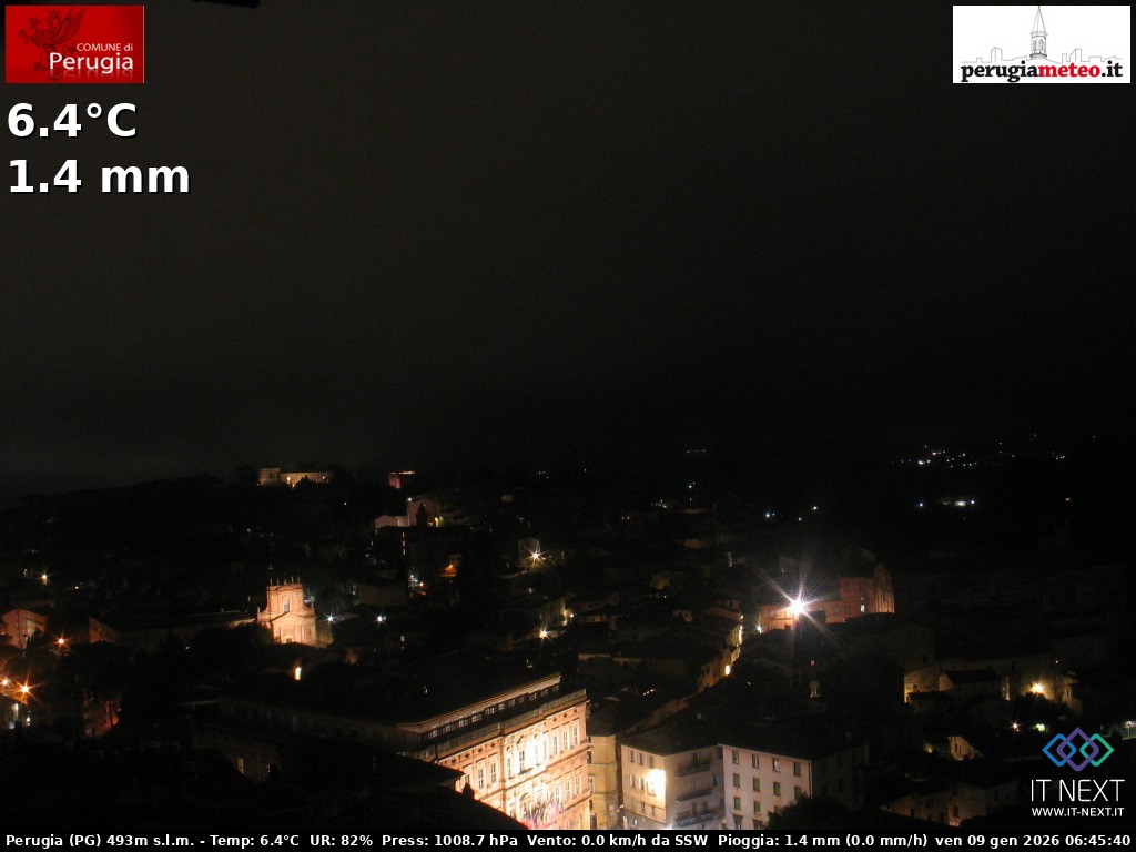 Archiv Foto Webcam Perugia - Umbrien