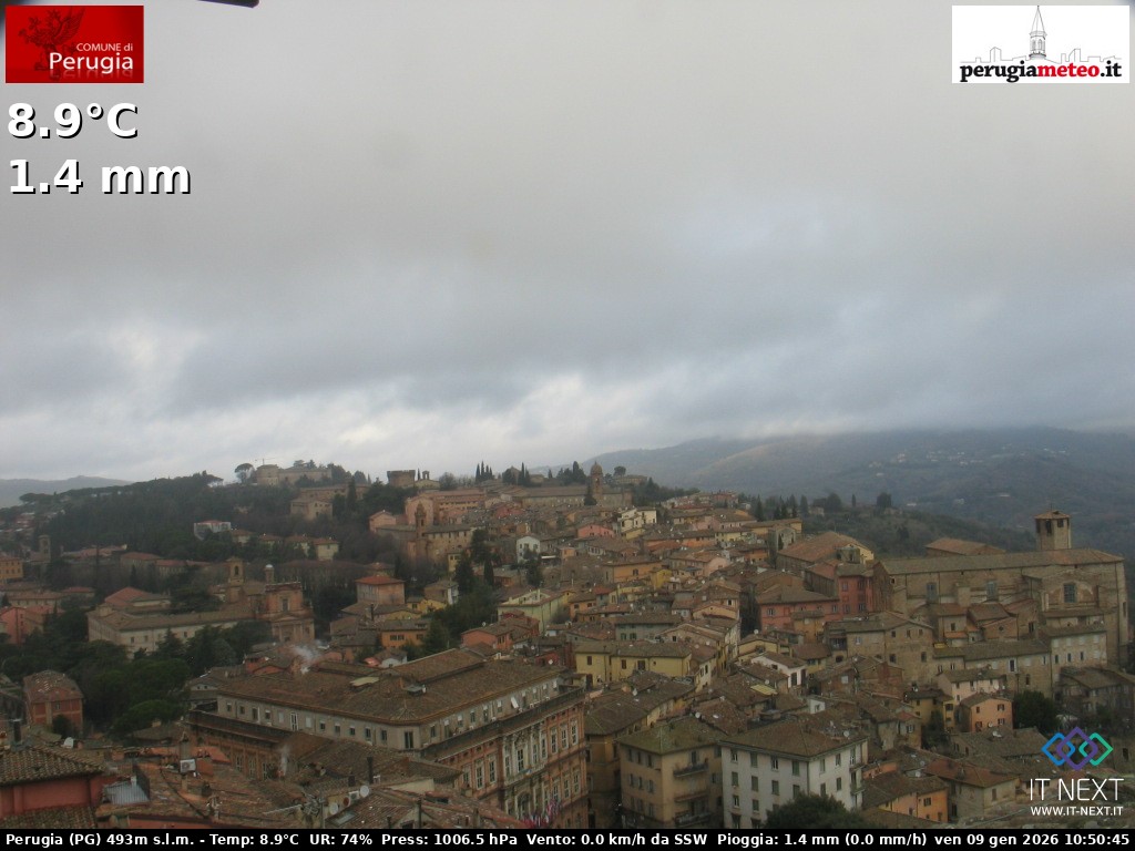 Archiv Foto Webcam Perugia - Umbrien