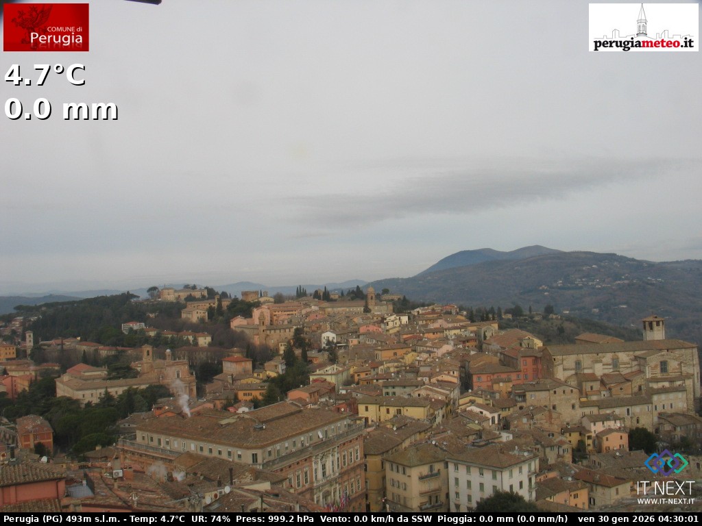 Archiv Foto Webcam Perugia - Umbrien