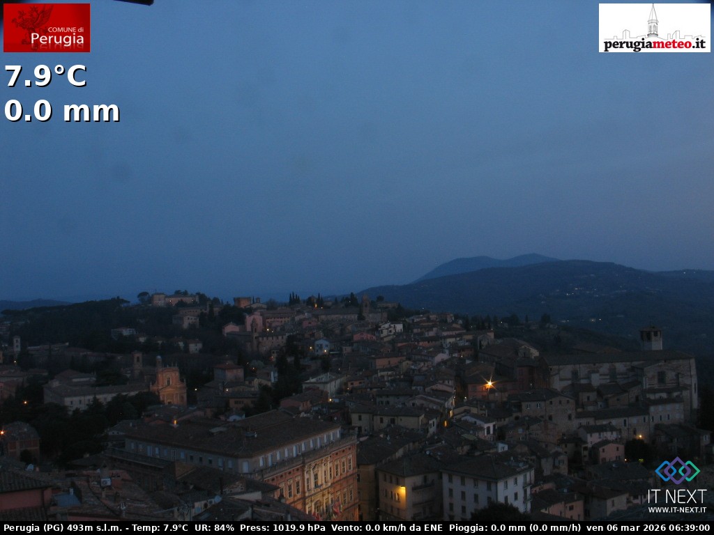 Archiv Foto Webcam Perugia - Umbrien