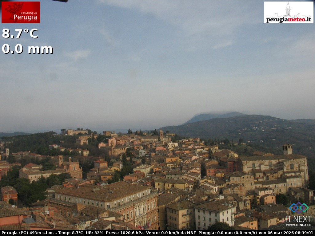 Archiv Foto Webcam Perugia - Umbrien