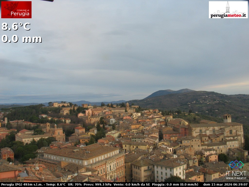 Archiv Foto Webcam Perugia - Umbrien