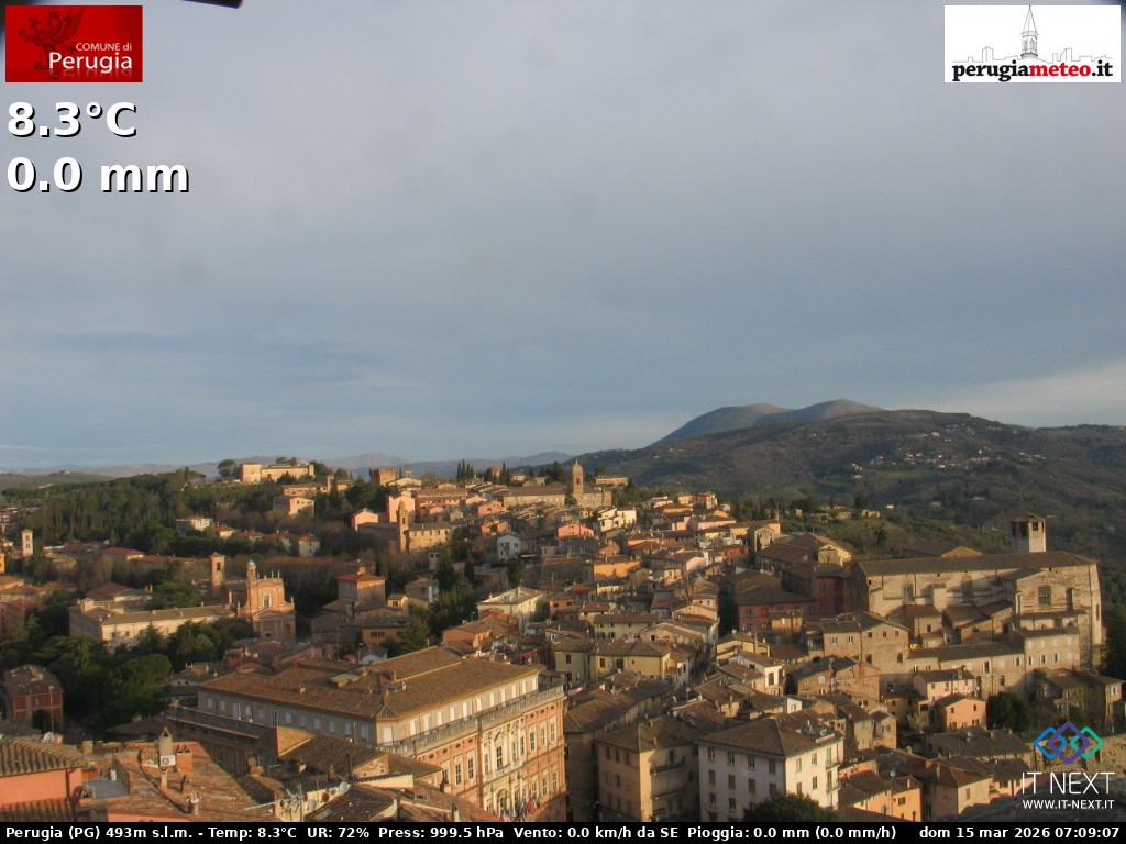 Archiv Foto Webcam Perugia - Umbrien