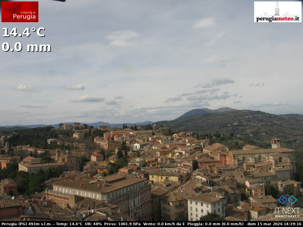 Archiv Foto Webcam Perugia - Umbrien
