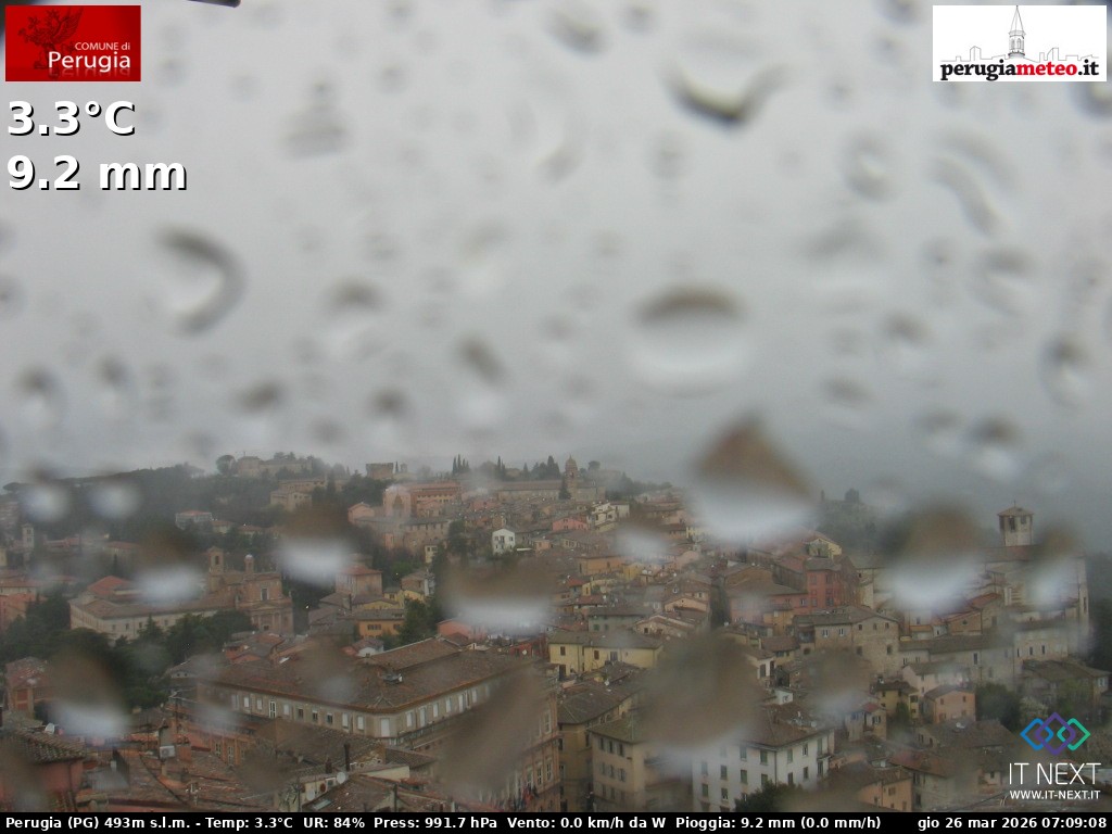 Archiv Foto Webcam Perugia - Umbrien