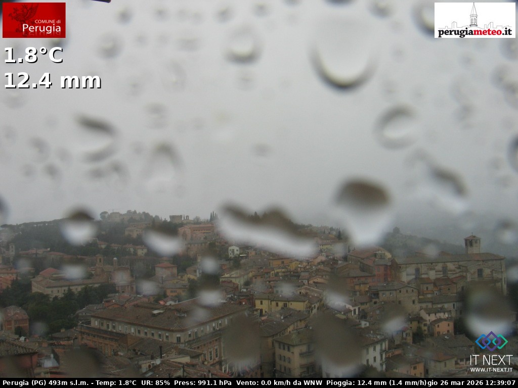 Archiv Foto Webcam Perugia - Umbrien