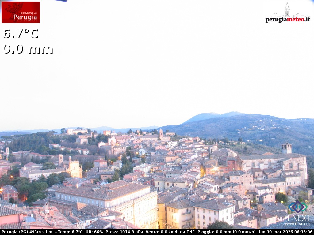 Archiv Foto Webcam Perugia - Umbrien
