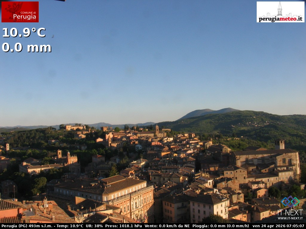 Archiv Foto Webcam Perugia - Umbrien