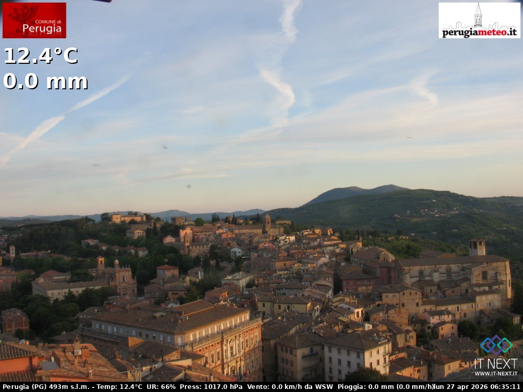 Archiv Foto Webcam Perugia - Umbrien